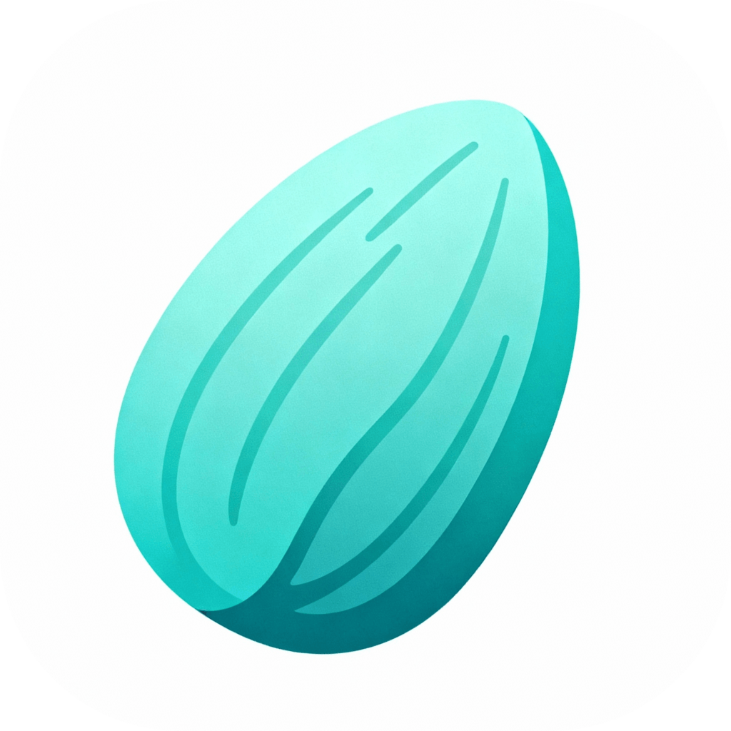 杏仁记忆中医经典智能背诵工具Logo